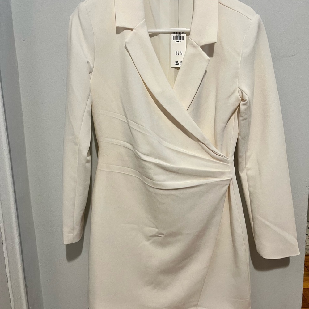 Abercrombie blazer front wrap dress